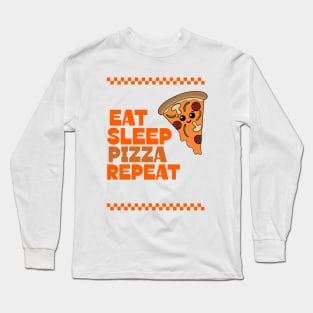 FUNNY Kawaii Pepperoni Pizza Slice Saying Long Sleeve T-Shirt